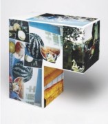 Fab! Robert Rauschenberg, Tibetan Keys (Cube), 1986