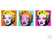 Andy Warhol Ultimate Marilyn Monroe 3 Portrait Suite!