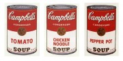 Andy Warhol Sunday B Morning Campbells Soup Suite Of 3 '